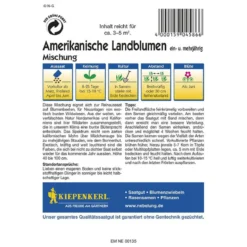 Kiepenkerl Wildblumen amerikanische Landblumenmischung Profi-Line