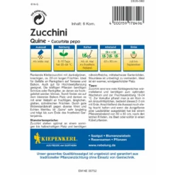 Kiepenkerl Zucchini Quine