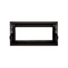 Kippfenster Q59 800 x 400 mm ISO Glas braun