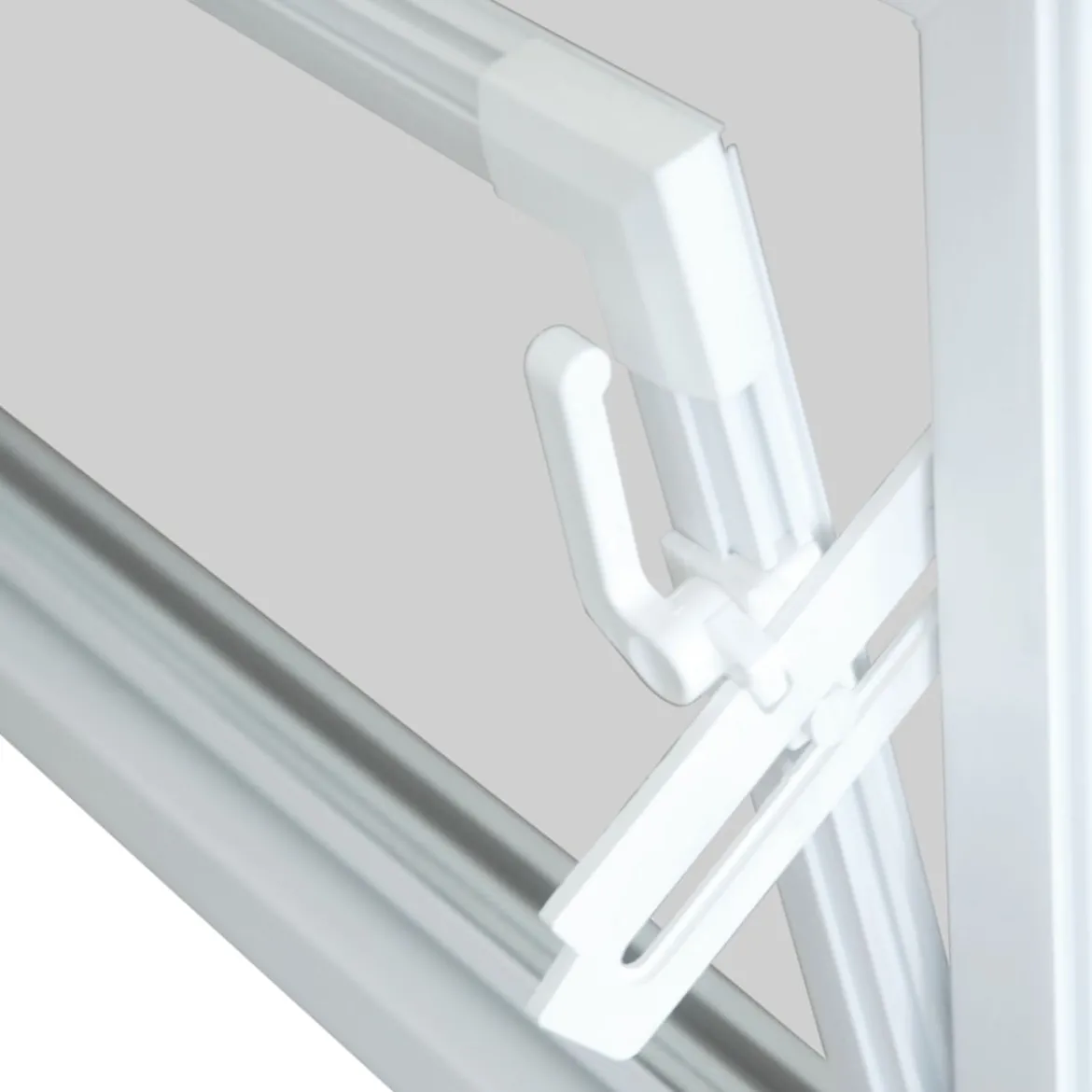 Kippfenster Q59 1000 x 600 mm ISO Glas weiss