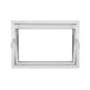 Kippfenster Q59 800 x 600 mm ISO Glas weiss