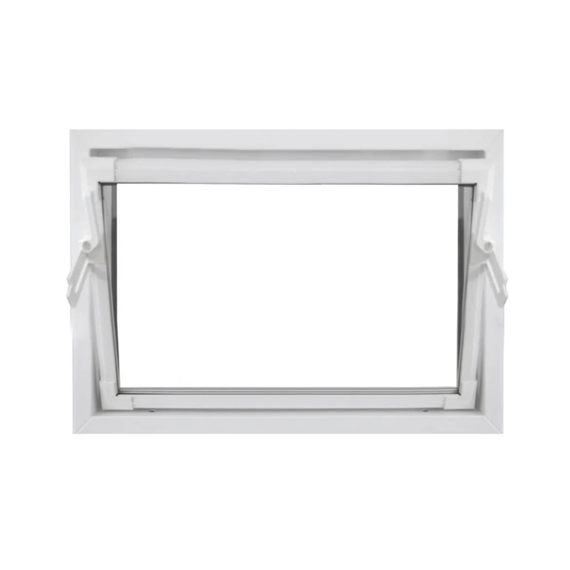 Kippfenster Q59 800 x 600 mm ISO Glas weiss