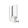 Kippfenster Q59 800 x 400 mm ISO Glas weiss
