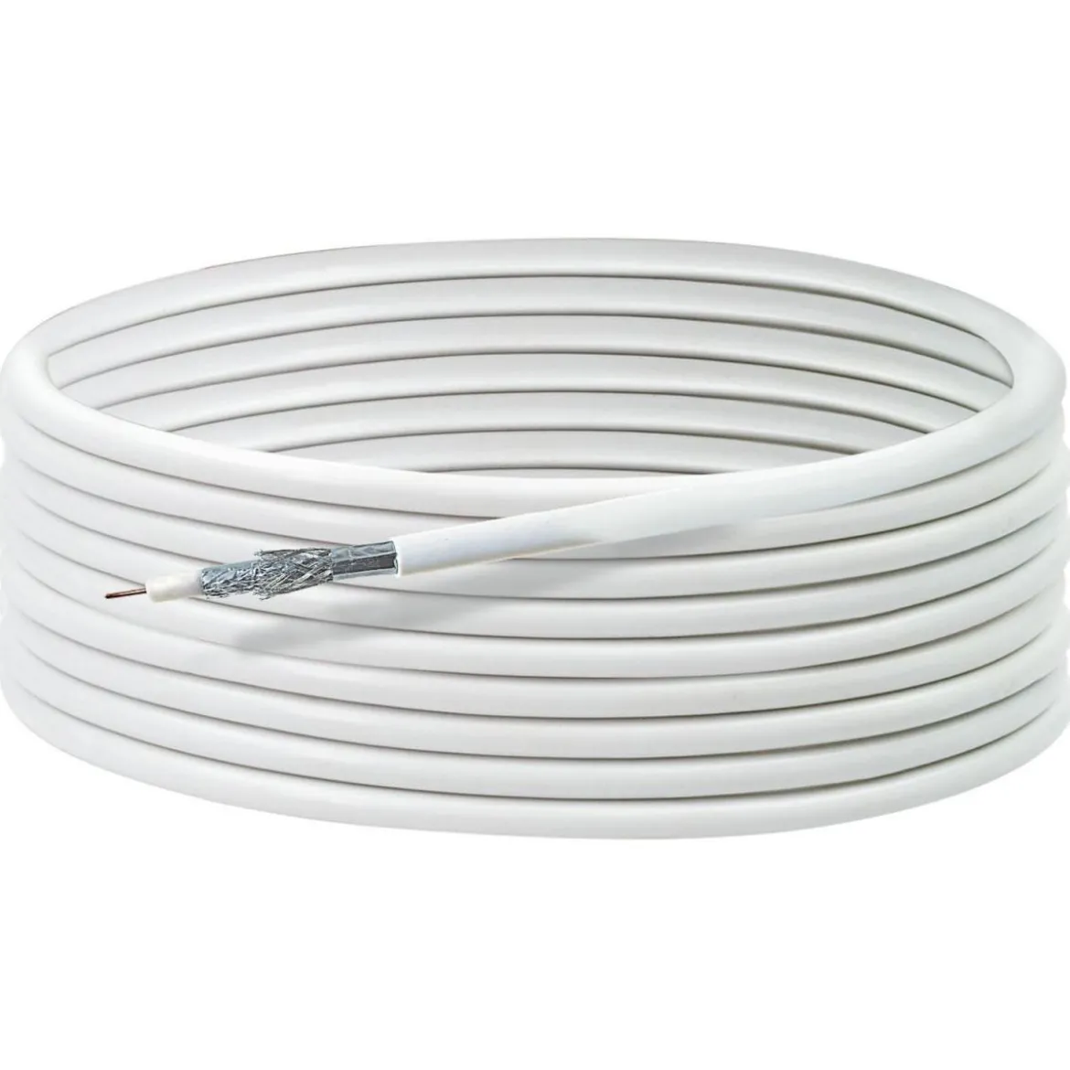 Koax-Kabel 110dB 7mm 30m ws