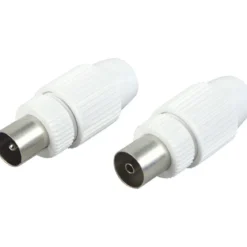 Koax-Stecker 1Stück ws