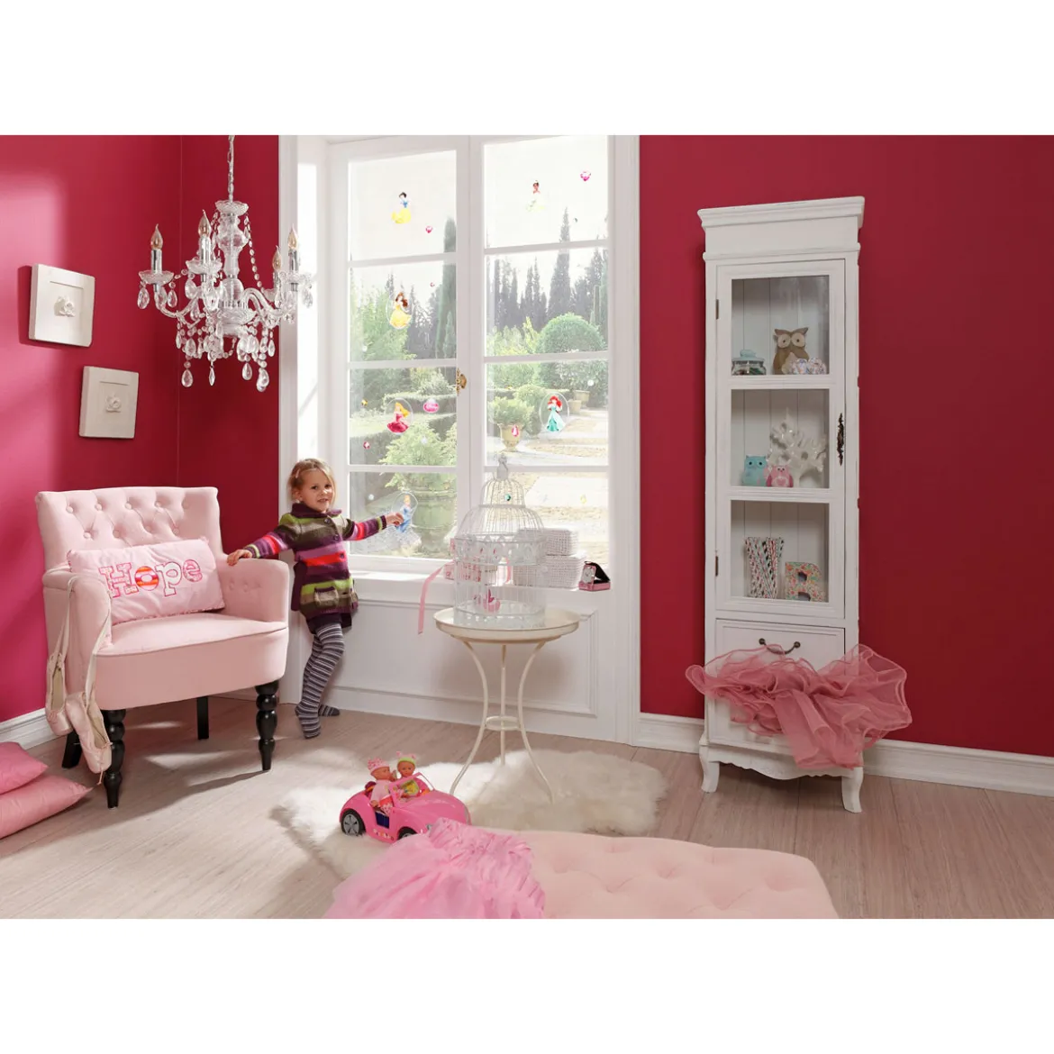 KomarFenstersticker Disney Window Disney Princess 31x31 cm