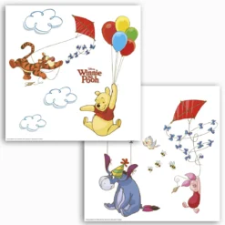 KomarFenstersticker Disney Window Winnie the Pooh 31x31 cm