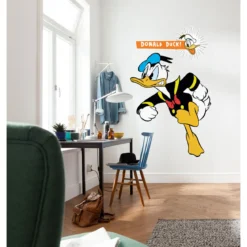 KomarSelbstklebende Vlies Wandtattoo Donald angry XXL 127x200 cm