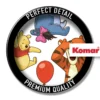 KomarSelbstklebende Vlies Wandtattoo Winnie the Pooh and Friends XXL 127x200 cm