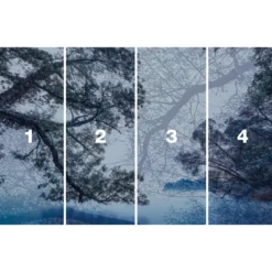 KomarVlies Fototapete Blue Waters 400x250 cm