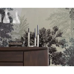 KomarVlies Fototapete Bois Brumeux 400x250 cm