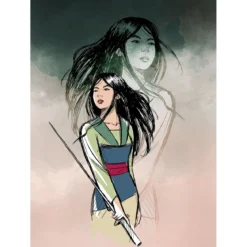 KomarVlies Fototapete Brave Mulan 200x280 cm
