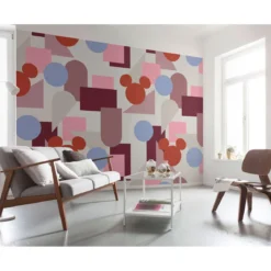 KomarVlies Fototapete Colourful Mickey 400x250 cm