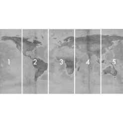 KomarVlies Fototapete Concrete World 500x250 cm
