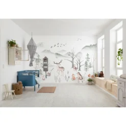KomarVlies Fototapete Cozy Woods 400x280 cm