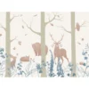 KomarVlies Fototapete Forest Animals 400x280 cm