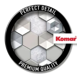 KomarVlies Fototapete Hexagon Concrete 400x250 cm