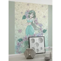 KomarVlies Fototapete Jasmin Pale Flowers 200x280 cm
