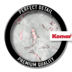 KomarVlies Fototapete Koi 300x280 cm