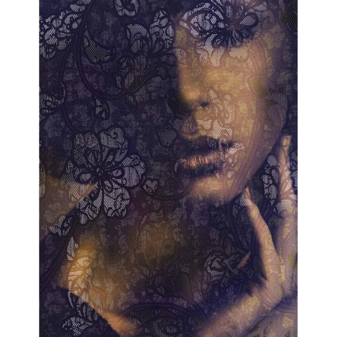 Komar Vlies-Fototapete Lace 2-teilig 184 x 248 cm