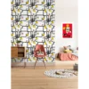 KomarVlies Fototapete Mickey Mouse Foot Labyrinth 200x280 cm