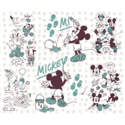 KomarVlies Fototapete Mickey and Friends 350x280 cm
