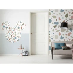 KomarVlies Fototapete Mickey's gentle shadows 150x250 cm