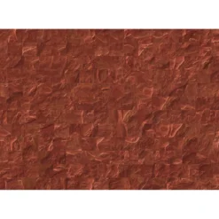 KomarVlies Fototapete Red Slate Tiles 400x280 cm