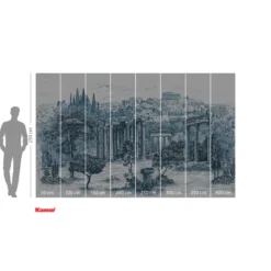 KomarVlies Fototapete Ruins 400x250 cm