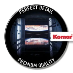 KomarVlies Fototapete Star Wars Death Star Floor 400x250 cm