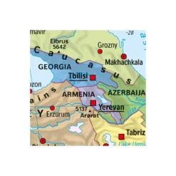 KomarVlies Fototapete World Map 368x248 cm
