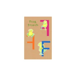 KomarWandbild ABC Animal F 50x70 cm