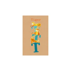 KomarWandbild ABC Animal T 50x70 cm