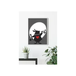 KomarWandbild Alice Rabbit 50x70 cm