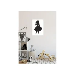 KomarWandbild Alice Silhouette 40x50 cm