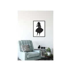 KomarWandbild Alice Silhouette 40x50 cm