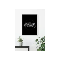 KomarWandbild Crab Black 50x70 cm