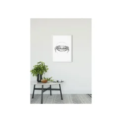 KomarWandbild Crab White 50x70 cm
