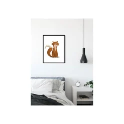 KomarWandbild Cute Animal Fox 50x70 cm