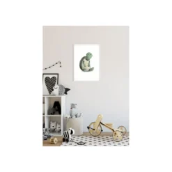 KomarWandbild Cute Animal Turtle 50x70 cm