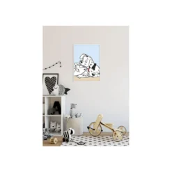 KomarWandbild 101 Dalmatiner Cuddle 50x70 cm