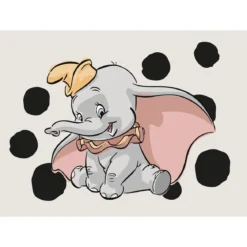 KomarWandbild Dumbo Dots Landscape 70x50 cm