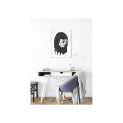 KomarWandbild Grid Monochrome 50x70 cm