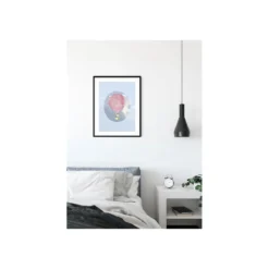 KomarWandbild Happy Balloon Blue 50x70 cm
