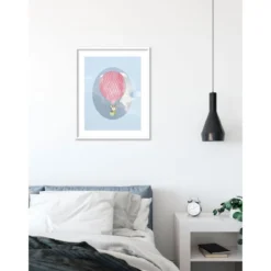 KomarWandbild Happy Balloon Blue 50x70 cm