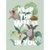 KomarWandbild Jungle Book Keep the Wild 50x70 cm