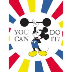 KomarWandbild Mickey Mouse Do it 50x70 cm