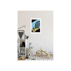 KomarWandbild Mickey Mouse Foot Tunnel 50x70 cm