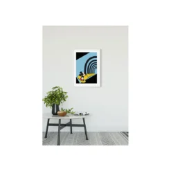 KomarWandbild Mickey Mouse Foot Tunnel 50x70 cm