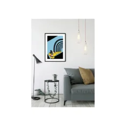 KomarWandbild Mickey Mouse Foot Tunnel 50x70 cm